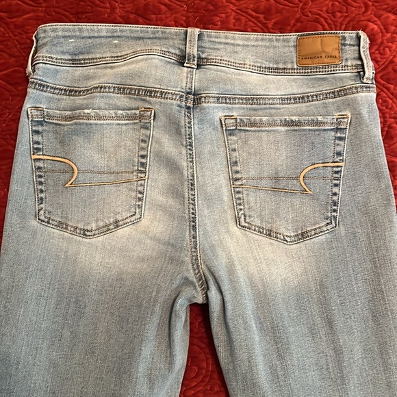 American Eagle Stretch Kick Boot Jeans XL - Picture 5 of 12